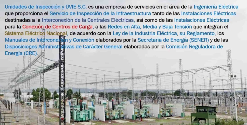 Unidades de Inspección de la Industria Eléctrica CRE